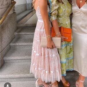 Needle and thread Elegant Lace Floral Dress